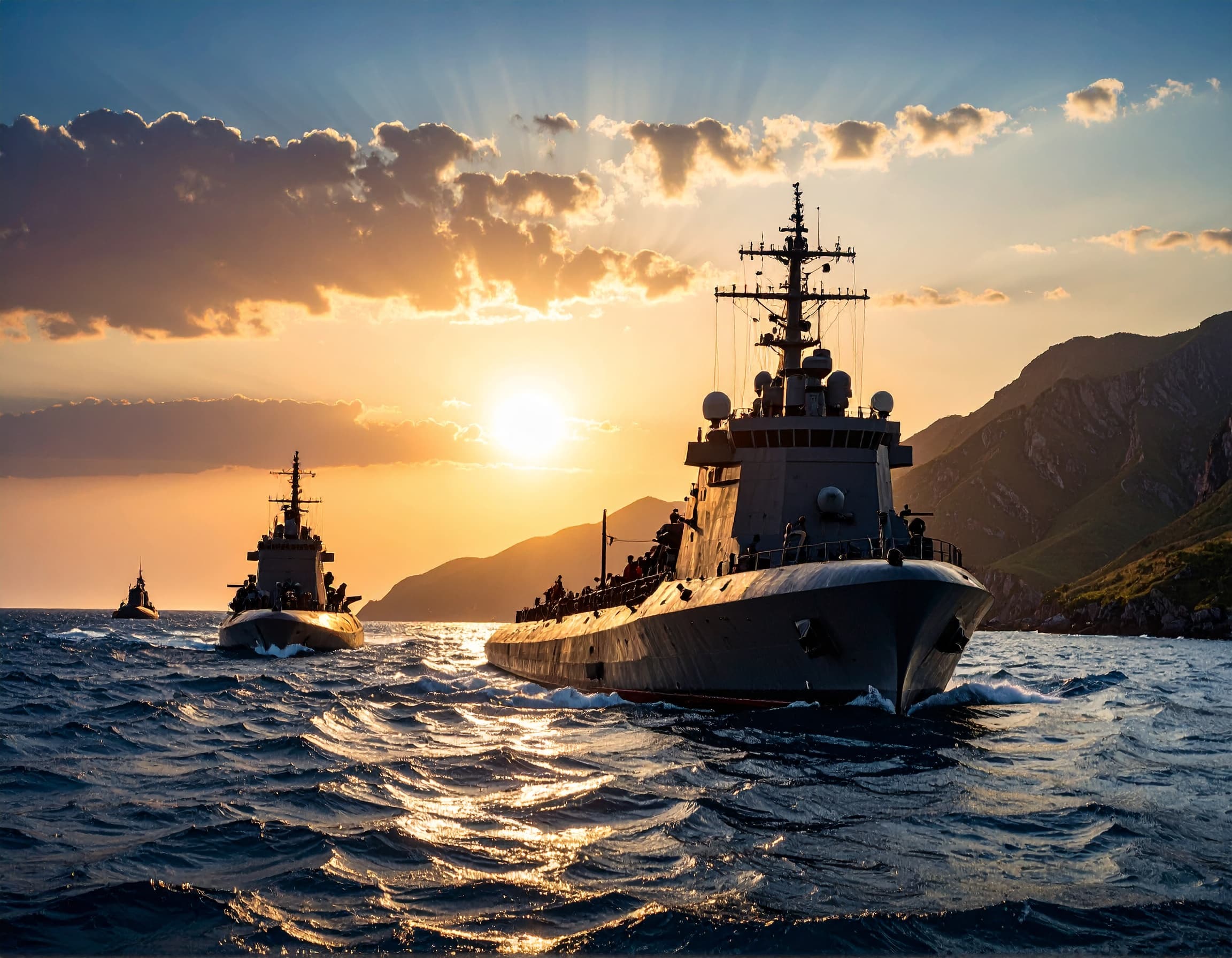 軍艦・潜水艦（軍事通信システム）